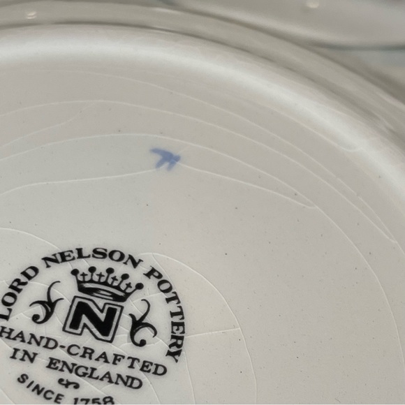 Vintage LORD NELSON POTTERY England CHILD's ALPHABET BOWL AND PLATE - Picture 6 of 16